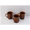 Image 2 : (6) Piece Ceramic Tea Set- Pot, (5) Mugs