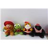 Image 2 : Vintage Toy Lot- Garfield, Sesame Street, Monkeys in a Barrel, Misc.
