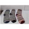 Image 2 : (5) Pairs of New Women's Socks, 70% Cotton, 25% Polyamide, 5% Elastane