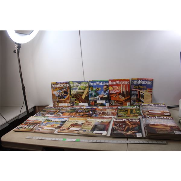 Lot of Canadian Home Workshop Magazines