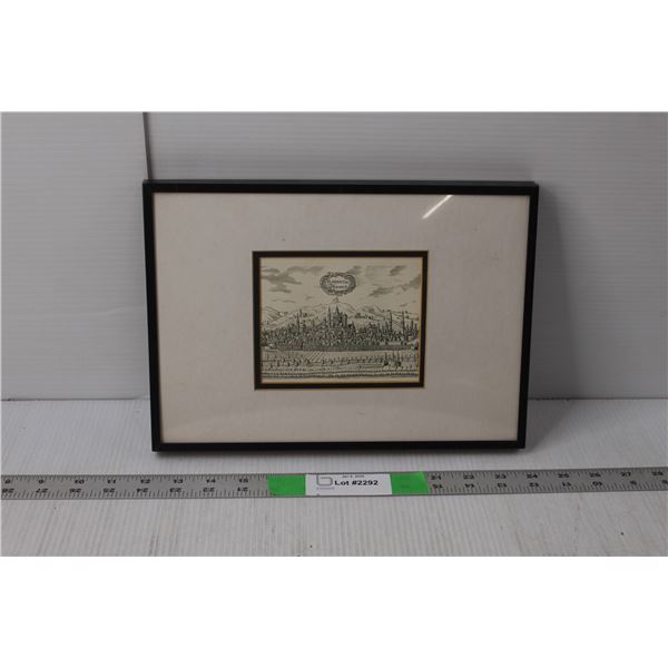 Florentia Framed Drawing