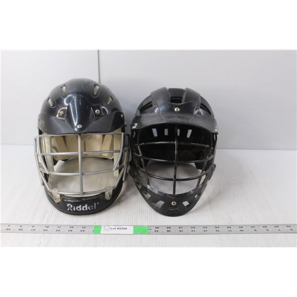 (2) Lacrosse Helmets