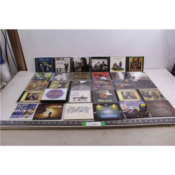 (32) Assorted CD's (Irish Pub Songs, Johnny Reid, America's Greatest Hits History)