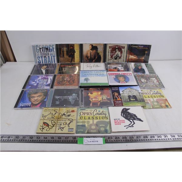 (25) Assorted CD's (Rory Allen, Steve Earle, Brooks & Dunn)
