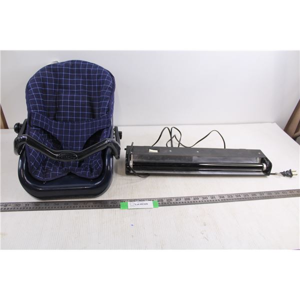 Graco Plastic Child Seat (As Is), Black Light Lamp - Does Not Power On - As is