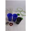 Image 3 : Assorted Glass Ware (5 - Wine Glasses, Set of 6 Drinking Tumblers, 2 Mike's Hard Margarita Glasses, 