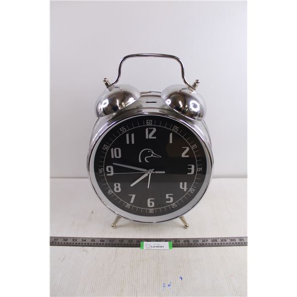 Ducks Unlimited Oversized Battery Powered Alarm Clock 18.5" Tall