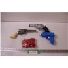 Image 1 : (3) Children's Toy Guns & Caps - As Is