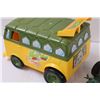 Image 5 : Teenage Mutant Ninja Turtles Van & Bike Toys - As Is