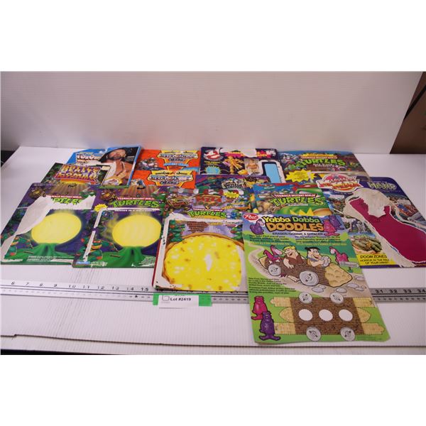 (13) Toy Paper Packaging - Retro Editions - Assorted