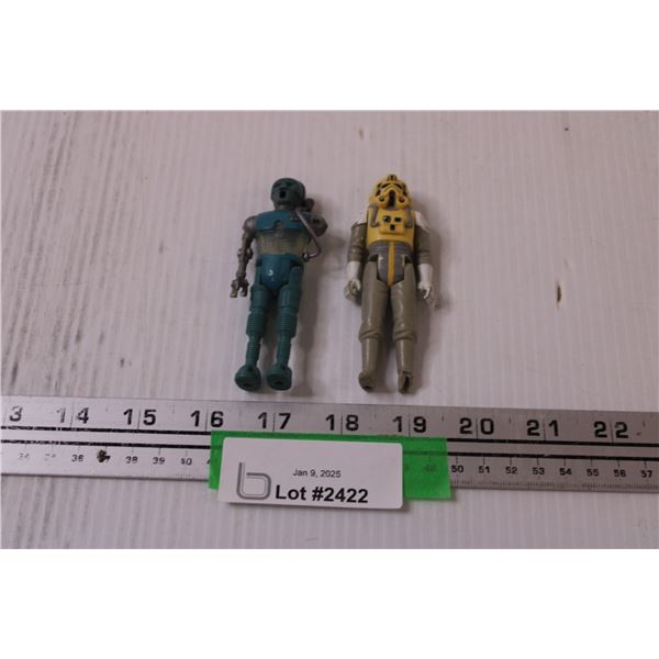 (2) Star Wars Figurine Toys - As Is
