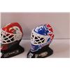 Image 3 : (3) NHL Helmets: Bill Ranford, Ed Belfour, Mike Richter