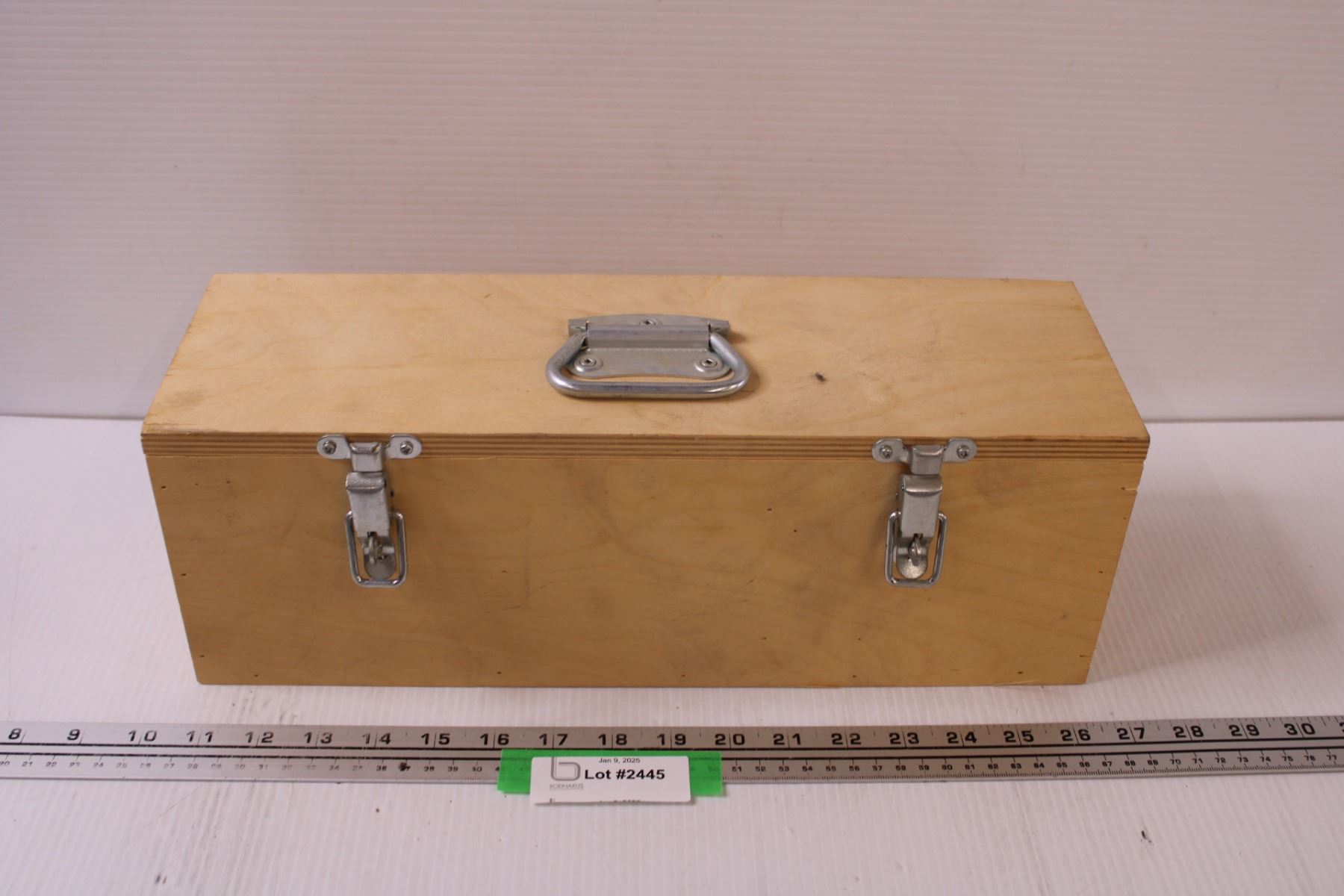 Custom Built Wood Drill Bit/Router Bit Storage Box - 16