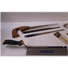 Image 2 : Finishing Saw, Key Hole Saw & Blades, (2) Hack Saws & Blades