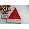 Image 5 : Wooden Christmas Basket, Let it Snow Hat and Christmas Napkins