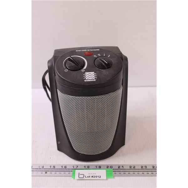 Warmwave Small Area Heater - Works - 9" Tall