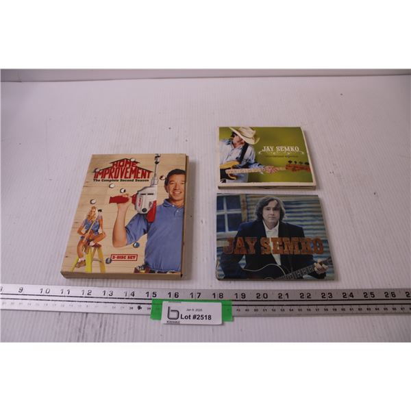 Home Improvement DVD Set (Second Season) & (2) CDS: Jay Semko