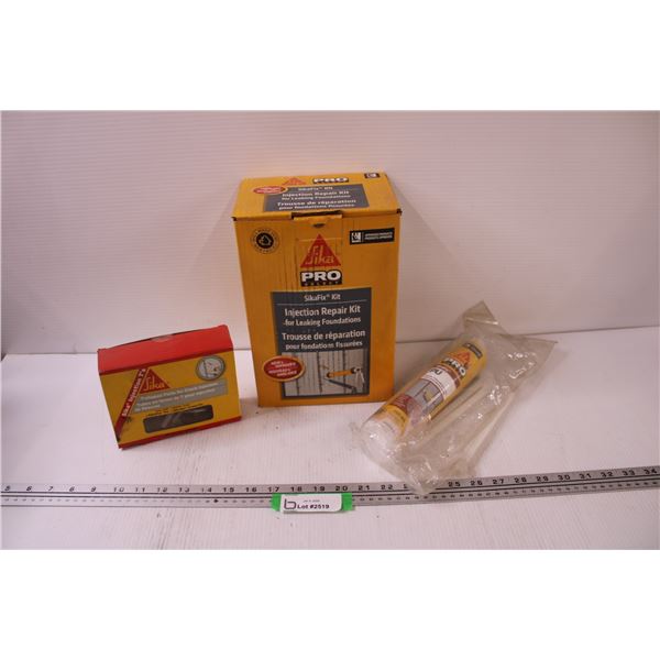 Sika Fix Injection Kit for Foundations, Ports Kit, Poly Grout Kit - As Is