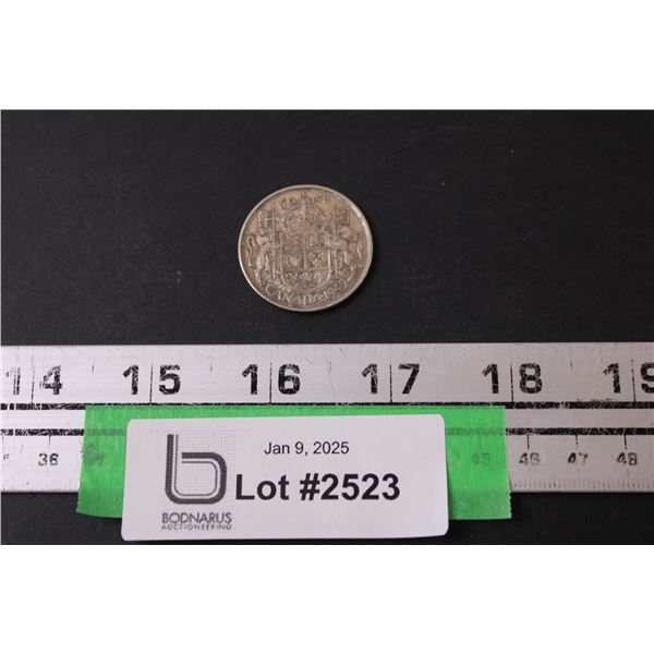 Canadian Fifty Cent Coin - 1945