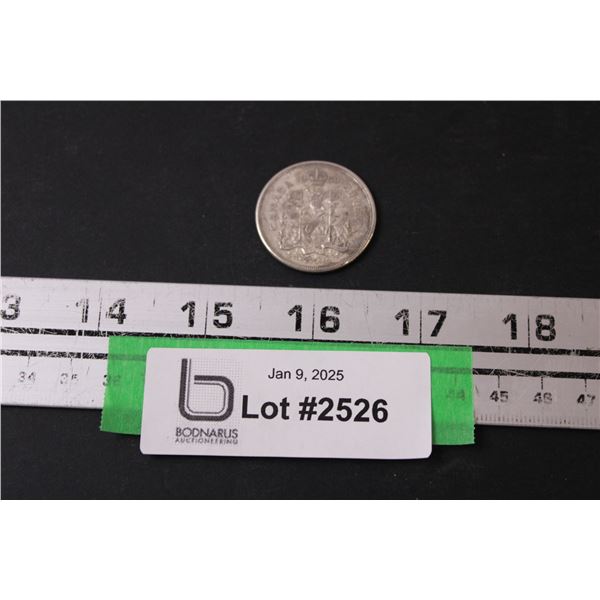 Canadian Fifty Cent Coin - 1959