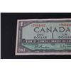 Image 3 : Canadian One Dollar Bill - 1954