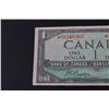 Image 3 : Canadian One Dollar Bill - 1954