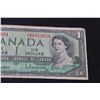Image 3 : Canadian One Dollar Bill - 1954