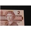 Image 3 : Canadian Two Dollar Bill - 1986