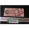 Image 1 : Canadian Two Dollar Bill - 1986