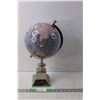 Image 1 : Globe with Metal Base 17" Tall x 9" Wide