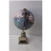 Image 2 : Globe with Metal Base 17" Tall x 9" Wide