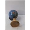 Image 3 : Miniature Globe with Wood Base 11" Tall x 6" Wide