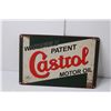 Image 3 : Castrol Motor Oil & Mobiloil Metal Signs 12" x 8"