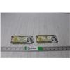 Image 1 : (2) Canadian One Dollar Bills- 1973