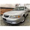 Image 1 : A8 -- 2002 MAZDA 626, SILVER, 230566 KMS, FRONT WHEEL DRIVE