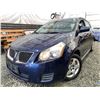 Image 1 : A12J -- 2009 PONTIAC VIBE, BLUE, 304757 KMS, FRONT WHEEL DRIVE