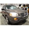 Image 8 : A12R -- 2009 PONTIAC MONTANNA, BROWN, TMU KMS, FRONT WHEEL DRIVE