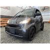 Image 2 : C6H -- 2012 SMART FOR TWO, BLACK, 109111 KMS, REAR WHEEL DRIVE
