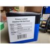Image 2 : 816 -- BOX OF 14 PRIVACY DOOR KNOBS IN OIL RUBBED BRONZE