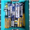 Image 2 : 820 -- BOX OF 35 DRILL BITS, HIGH CARBON STEEL, TITANIUM, TUNGSTEN CARBIDE
