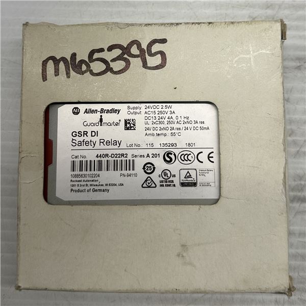 Allen Bradley #440R-D22R2 Model GSR DI Safey Relay