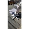 Image 2 : BRAND NEW ECCONITURE MODERN MESH BACK GREY AND WHITE OFFICE CHAIR, RETAIL $199