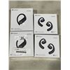 Image 1 : 4 NEW PAIRS OF TRANYA BLUETOOTH WIRELESS HEADPHONES, 2 PAIRS X1, 2 PAIRS X3