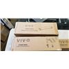 Image 2 : VIVO LAPTOP TRAY AND DESK MOUNT, WHITE CLAMP ON KEYBOARD TRAY AND SINGLE MONITOR DESK MOUNT