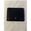 Image 1 : GENUINE MONTBLANC BLUE LEATHER WALLET, MADE IN ITALY