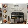 Image 2 : ULTIMA COSA 8.5QT DUAL ZONE AIR FRYER - TESTED WORKING, RETAIL $299