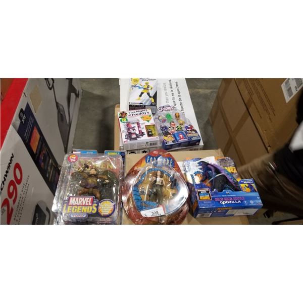 MARVEL LEGENDS, FARSCAPE, GODZILLA TOYS AND MORE