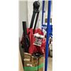 Image 1 : MY PATIO OFFSET UMBRELLA NO HARDWARE OR LED BATTERY PACK - RETAIL $599