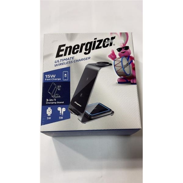 ENERGIZER 3-IN-1 MAGNETIC WIRELESS CHARGING STAND - RETAIL $69