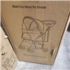 Image 2 : BLACK FOUR WHEELED PET STROLLER